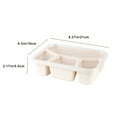 thumbnail image 3 of Pklyzj Bento Lunch Box, Reusable Stackable with 4 Compartment Meal Prep Containers for Kids and Adults, Food Storage Snack Containers with Transparent Lids for School, Work,and Travel, 3 of 6