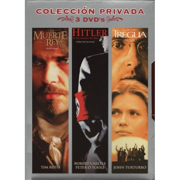 Muerte Rey & Hitler & Ultima Tregua Boxset 3 Películas DVD QUALITY