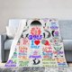 thumbnail image 3 of LHSHID Softball Blanket Softball Blankets Softball Gifts for Men Women Plush Softball Blanket for Couch Bed Sofa Home Decor es 60x80in, 3 of 6
