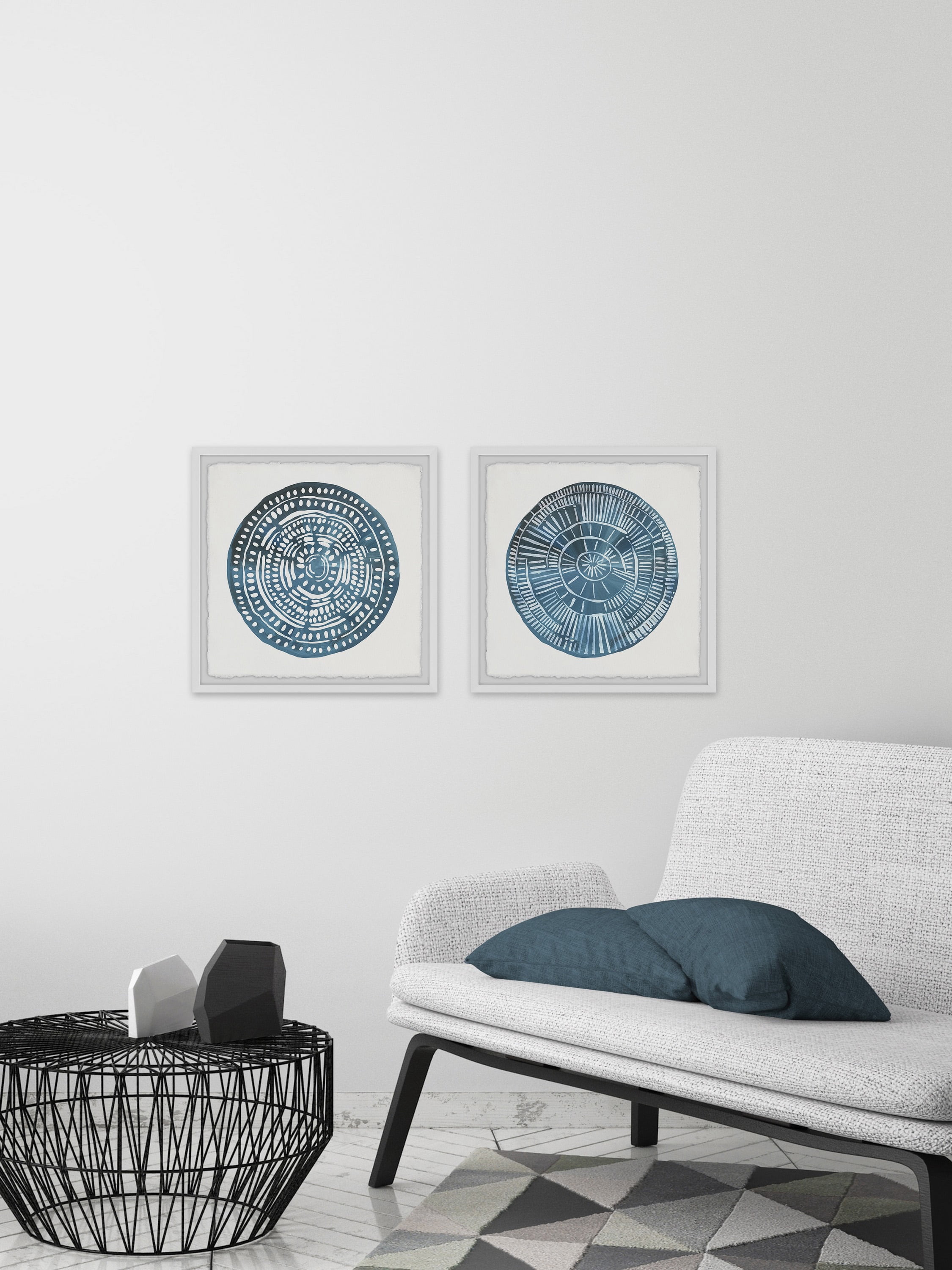 Marmont Hill Blue Carpets Diptych