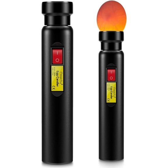 Magicfly Rechargeable Egg Candler Tester for Monitoring Eggs Development, Bright Cool LED Light Candling Lamp