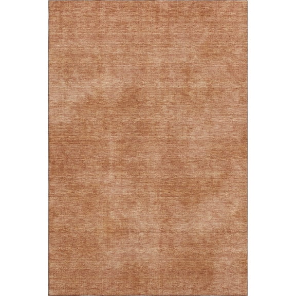 Addison Rugs Mayfield Premium Machine Washable Transitional Abstract Paprika Rectangle Rug, 8' x 10'