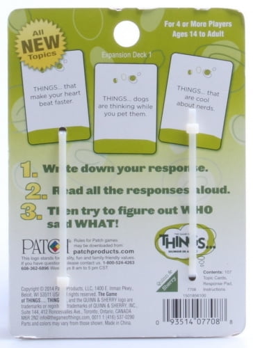 The Game of Things Card Game