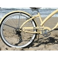 thumbnail image 4 of Firmstrong Bella Fashionista, 26", Women's, Seven Speed, Vanilla, 4 of 6