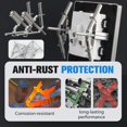 thumbnail image 1 of COM1950s Electrical Box Repair Device for Concealed Junction Boxes,86/118 Type Steel Outlet Fixing Kit,Stabilizes Loose Wall Sockets with Quick Installation and Rust-Resistant Design, 1 of 8