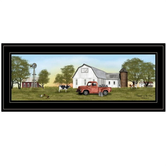Summer on the Farm by Billy Jacobs Printed Wall Art Wood Multi-Color