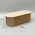 thumbnail image 1 of Versatile Large Board Storage Box Wire Cable Storage Case Organizer Brown, 1 of 7