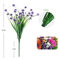 thumbnail image 5 of Lksixu Outdoor Artificial Flowers Realistic Plastic Fake Flowers Decoration, No Fade Faux Plant Shrubs Bouquet Filler DIY Floral Picks for Home Wedding Bridal Party Valentine on Clearance, 5 of 6
