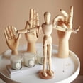 thumbnail image 3 of Artistic Mannequin Drawing Mannequin Drawing Mannequin Wooden Human Mannequin For Drawing And Painting 13cm Artistic Mannequin With Base And Flexible Body, 3 of 6