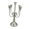 thumbnail image 4 of Candelabro Candelabro con 5 Brazos Adorno de Escritorio Centro de Mesa Decorativo Tradicional para Decoración Festiva de Fiesta Resistente 20cmx30cm, 4 of 9