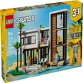 thumbnail image 3 of LEGO Creator 3 in 1 Modern House Toy to 3-Story City Building to Forest Cabin, Model House Playset for Kids, Art Building Sets, Gift Idea for Boys and Girls Aged 9 and Up, 31153, 3 of 8
