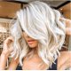 thumbnail image 1 of Amazon una generación de gradiente de teñido del cabello sección de oro blanco ola peluca Abanopi Peluca, 1 of 2