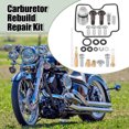thumbnail image 2 of Unique Bargains 2 Kits Motorcycle Carburetor Repair Rebuild Parts for Yamaha V Star 1100, 2 of 8