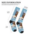 thumbnail image 5 of Bixox Funny Cat Taking a Bath Print Compression Socks,Compression Socks Women & Men Circulation for Medical,Running,Athletic, 5 of 7