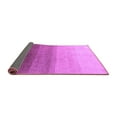 thumbnail image 2 of Ahgly Company Indoor Round Abstract Purple Modern Area Rugs, 3' Round, 2 of 4
