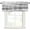 Gray, variant on Sage Green Gray Kitchen Valances for Windows, Neutral Abstract White Ombre Texture Bathroom Window Valances 42x12 Inch Rod Pocket Window Treatments Valance Curtains for Living Room Bedroom Decor