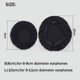 thumbnail image 5 of 2 piezas reutilizables, higiénicas, universales, suaves, lavables, almohadillas elásticas protectoras a prueba de polvo, duraderas y transpirables, 5 of 6