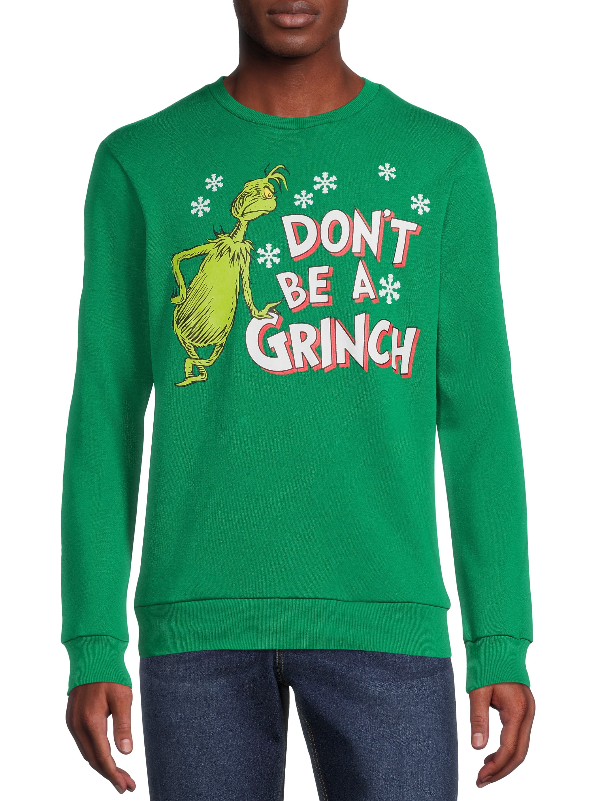 License The Grinch Men's Fleece Pullover