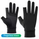 thumbnail image 4 of Guantes de ciclismo antideslizantes, transpirables, pantalla táctil, finos, de seda helada, medio guantes sin dedos, 4 of 5