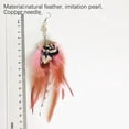 thumbnail image 2 of BR Pendientes de Plumas Boho - Estilo Viento Étnico, 23 Pares, Colgante de Cuentas de Piedra, 2 of 5