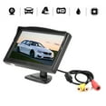 thumbnail image 2 of Car Player Car Monitor Tft Lcd Reverse Camera Backup Camera Player 5 In Car TFT LCD Monitor 2CH Video Input With 8LEDs Night Vision Waterproof Camera, 2 of 8