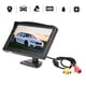 thumbnail image 4 of 5 en entrada de vídeo del monitor LCD TFT 2CH del coche con cámara impermeable de visión nocturna de 8LED, 4 of 11