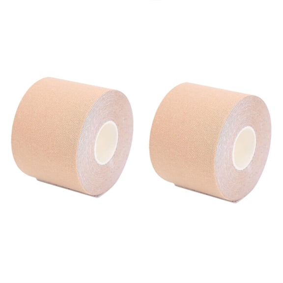 PanBiqintyy  2Pcs Kinesiology Tape First Aid Bandage Gym Fitness Sports Elastic Adhesive Strain Injury Tapes Knee Muscle Pain Relief Sticker