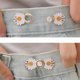thumbnail image 2 of Botones de Metal reutilizables, cierre a presión de perlas, alfiler para pantalones, botón retráctil, hebillas de costura para pantalones vaqueros, ajuste perfecto, Reduce la cintura, 2 of 4