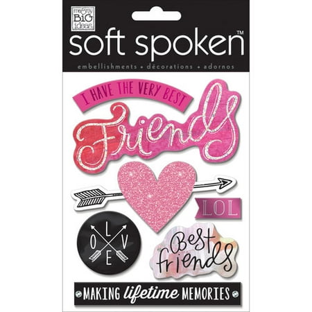 Soft Spoken Themed Embellishments, I Have The Very Best (Best Place For Scrapbooking Supplies)