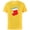 Yellow, variant on Star Wars The Mandalorian Grogu Christmas Holiday Stocking - Short Sleeve Cotton T-Shirt for Adults - Customized-Black