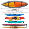 thumbnail image 3 of Kayak Cover Waterproof for Outdoor Storage, Dust Cover-UV Sunblock Shield Protector Kayak Canoe Cockpit Accessories for Indoor/Outdoor Storage, 3 of 9