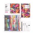 thumbnail image 1 of Set de pintura de acuarela Grabie 168 colores con libro para colorear, 1 of 9
