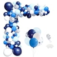 thumbnail image 1 of Kit Arcos De Globos Azul Y Blanco, Kit Arcos De Globos Azul Marino Con Confeti Azul Y Blanco ShuxiuWang 8390605868672, 1 of 1