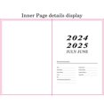 thumbnail image 4 of Stress Reduction Planner 2024-2025 Monthly Notebook Time Management Personal Activities Organizer Calendar Journal Meeting Scheduler Tool for Future, 4 of 8