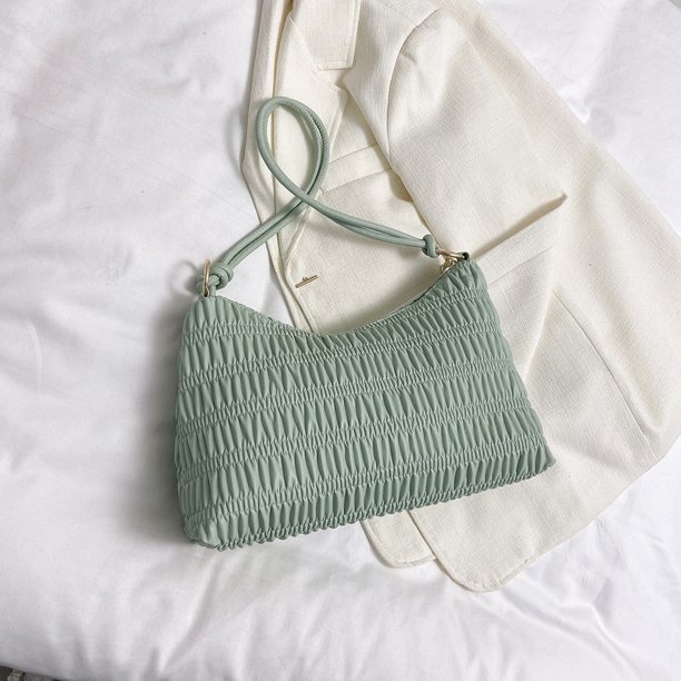 Bolso De Hombro Bolso de hombro para mujer, bolso informal a la moda para axilas, bolso femenino portátil (verde)