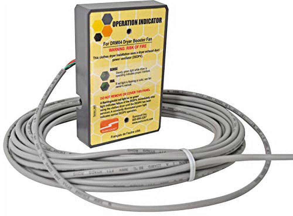 Suncourt Centrasense® DEDPV Clothes Dryer Booster Fan Kit – DRM04