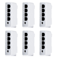 thumbnail image 1 of 6 Pcs 4 Ports 1 à 3 Ports Extendeur PoE Passif Cascadable IEEE802.3Af 100Mbs pour Transmission IP Répéteur Interrupteur NVR IP, 6 x Extendeur Réseau, Blanc, 1 of 7