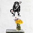 thumbnail image 6 of Banksy Chimpanzees Stencil for Painting 11.7x8.3inch Reusable Orangutan Drawing Stencil Monkey Pattern Stencil for Painting on Wall Tile Canvas Furniture and Paper, 6 of 9