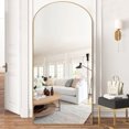 thumbnail image 2 of NeuType Full Length Plancher Arc Mirror Or 65"x22", 2 of 8