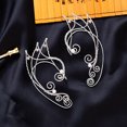 thumbnail image 3 of Miangastore Clips Boucles d'Oreilles Cosplay Style Courbé Multi 1 Paire 3.1x1.4in, 3 of 8