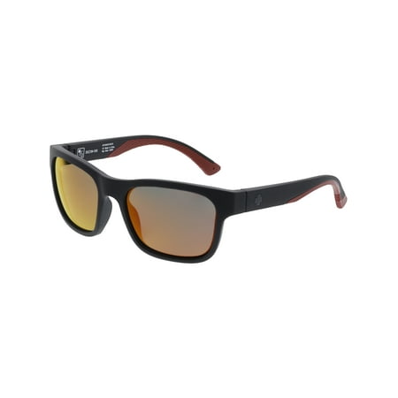 Spy Men's Anti-reflective Hunt 673469374673 Black Square Sunglasses