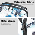 thumbnail image 4 of Ice Hockey Digital Storage Bag with Oxford Cloth Material - Waterproof USB Pouch, Digital Pouch, Cable Organizer Storage for Cell Phone Charger Cord - 5.9x9.44x3.14 in, 4 of 6