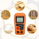 thumbnail image 4 of Medidor digital de humedad de madera, probador de humedad de madera, higrómetro, detector de humedad de madera, pantalla LCD grande (naranja), 4 of 5