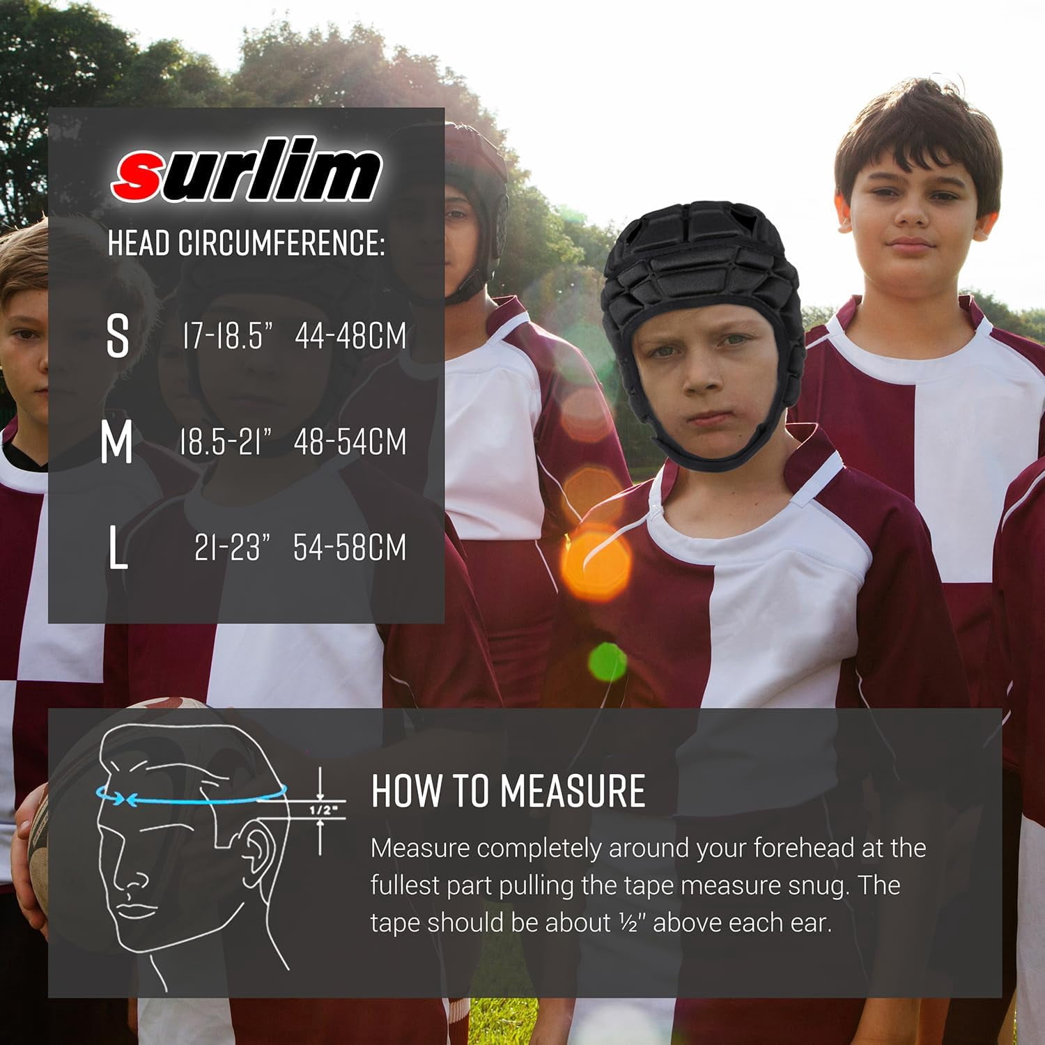 Rugby Helmet Soft Shell Helmets for Flag Football Scrum Cap Soft Helmet for Kids Youth