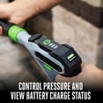 Flow Battery Controller 3200 PSI Cordless Electric Pressure Washer, HPW3200, 1.2 GPM Rated Flow ...