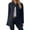 Dark Blue, variant on uublik Trench Coat Women Gray Long Sleeve Elegant Classic Overcoat Fall Winter Clothing