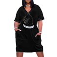 thumbnail image 1 of TRASH BLINGS - By Any Means Necessary Loose Pocket Dress women's summer clothing 2025 women's summer dress 2025, 1 of 7