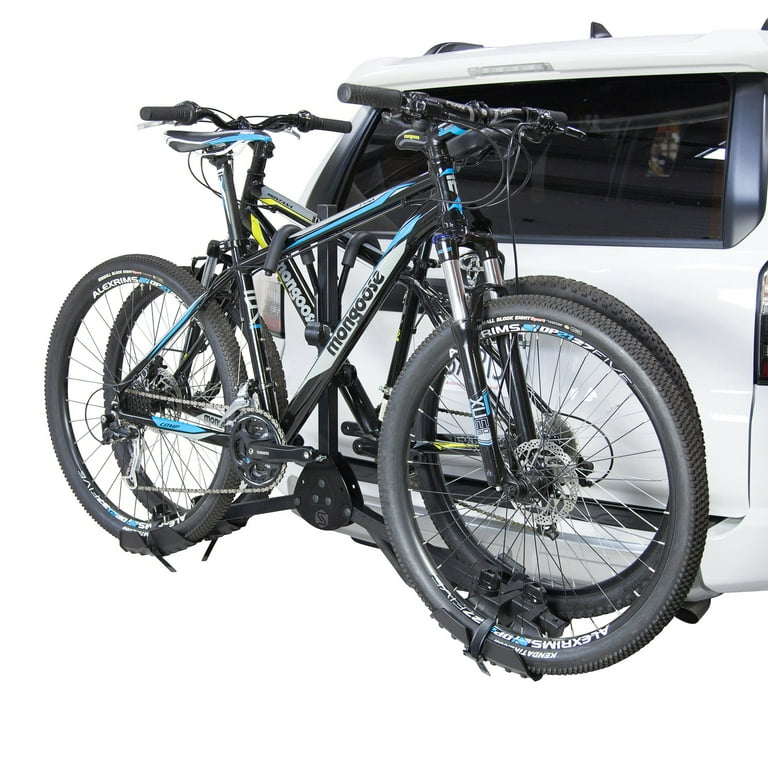 Tray style online hitch bike rack