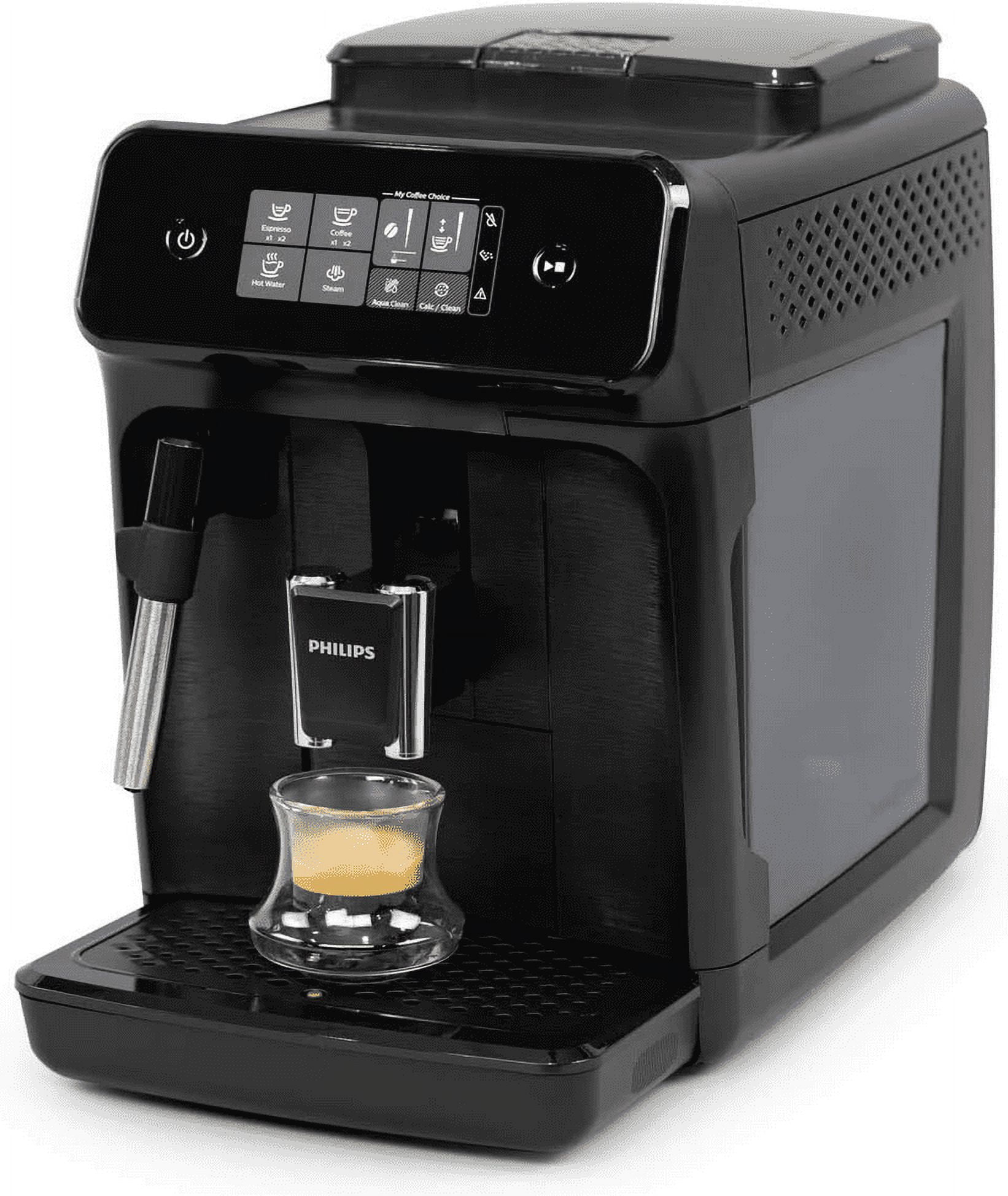 Machine a cafe expresso avec broyeur Philips EP1224/00 - Ecran tactile - Filtre  AquaClean - Broyeur réglable 12