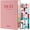 Pink, variant on NIRMIRO 2026-2027 Academic Planner, (Jul.2026-Jun.2027) Leather Cover Daily & Monthly Planner with 12 Tabs, 5.6"x8.3", Hourly Schedules & 4 Stickers, for Students & Teachers